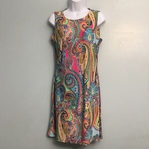 Tommy Hilfiger Multicolor Paisley Mini Dress